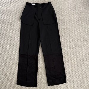 Zara Black Tuxedo Trousers XS